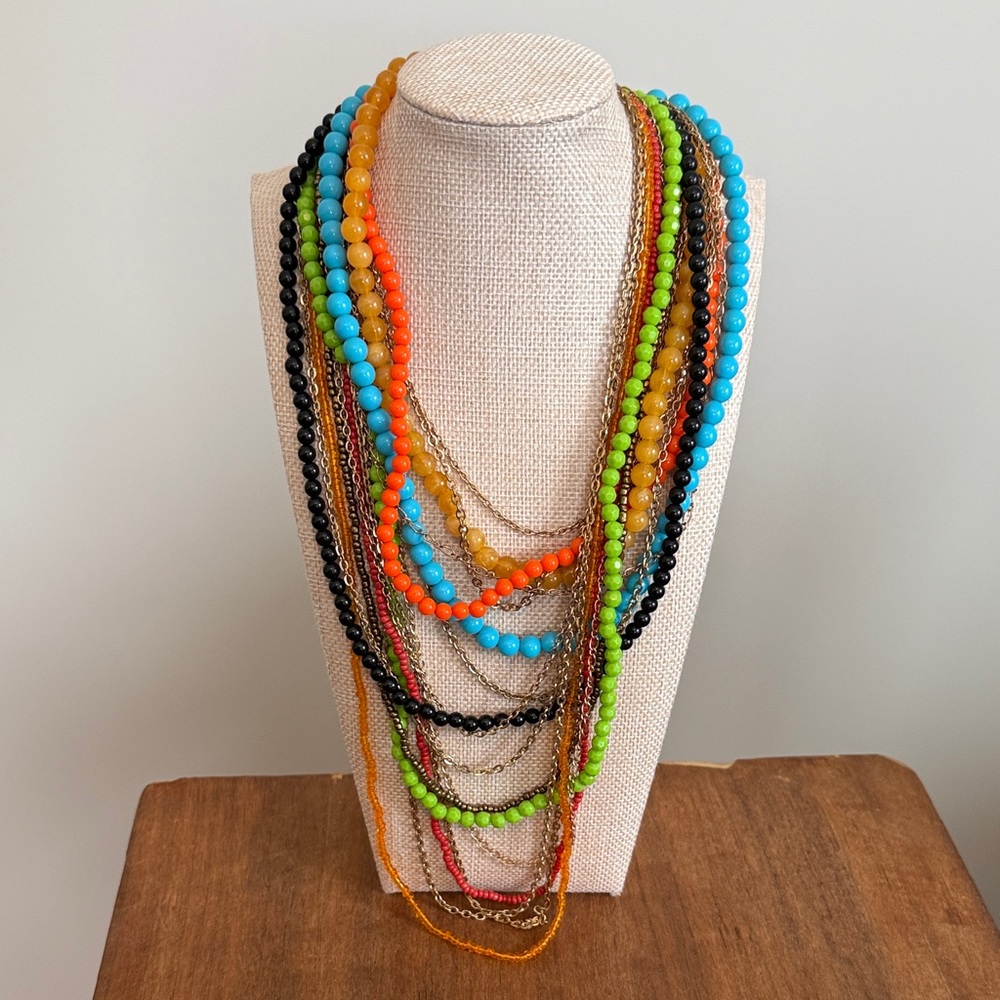 Multicolor Beaded Necklace